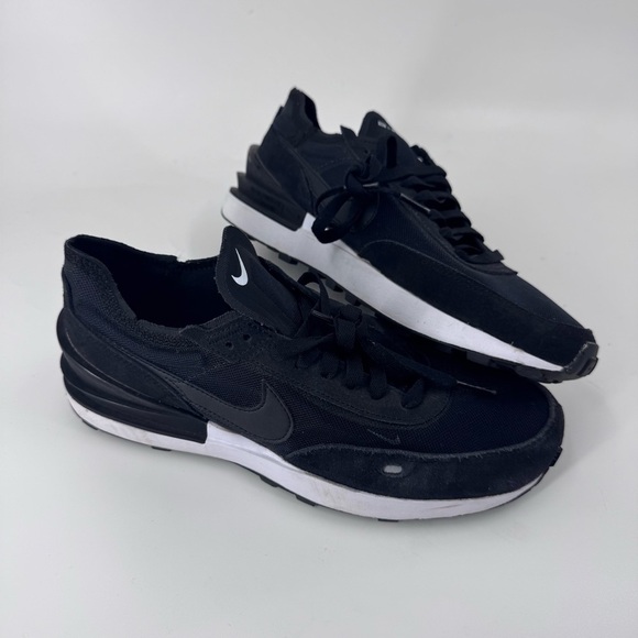 Nike Waffle One‎ Black and White Classic running shoes - Picture 2 of 8